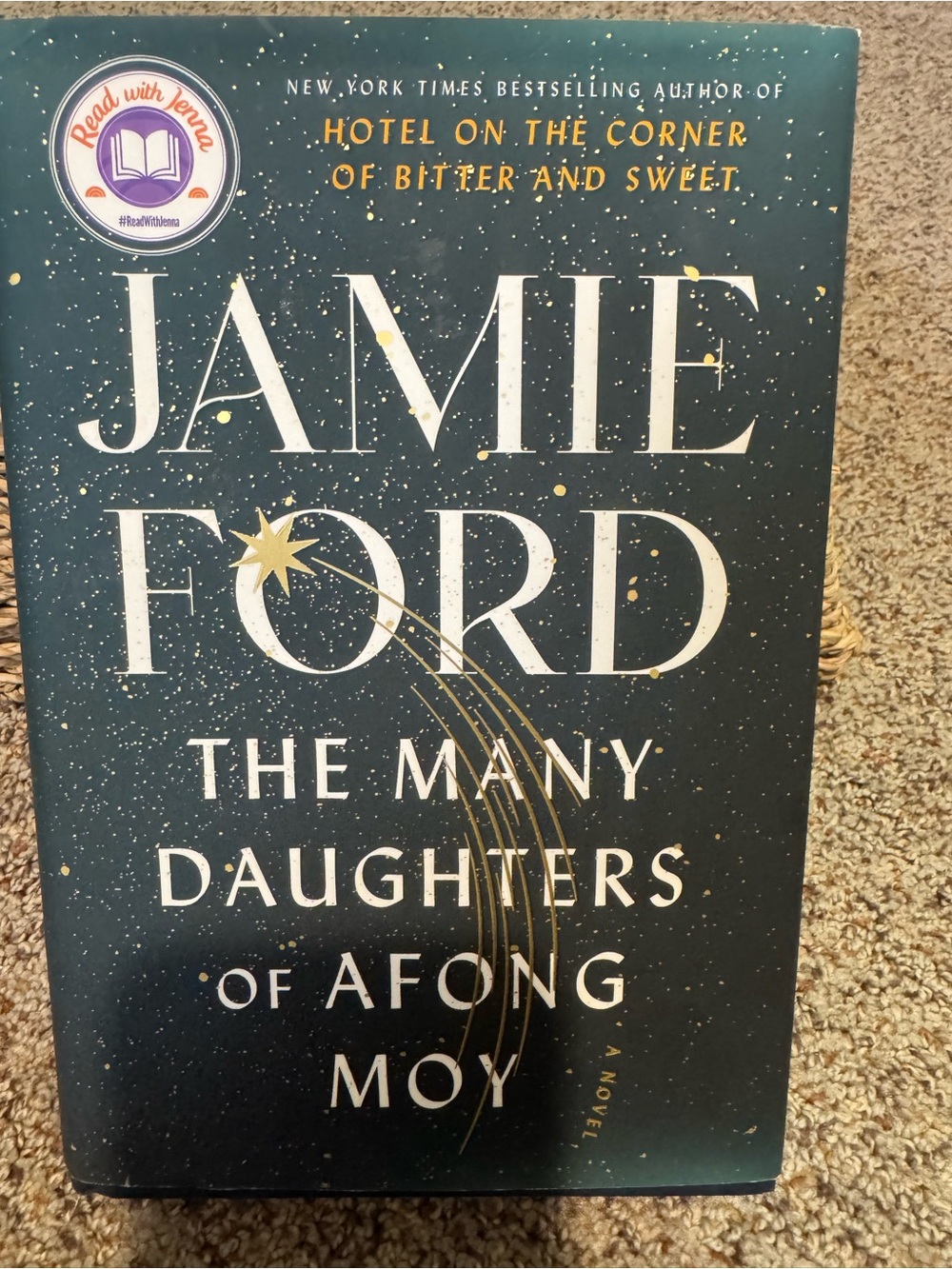 Jamie Ford - The Many Daughters of Afong Moy (Hardcover) - Navy with Gold